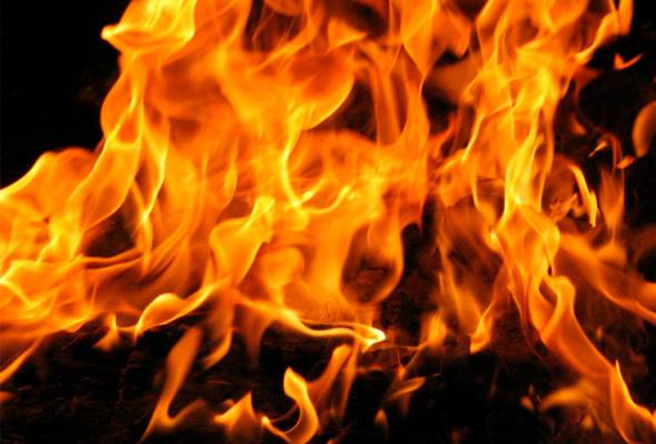 Mangsa noda maut bakar diri Mangsa noda maut bakar diri