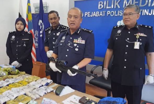 Suami isteri ditahan bersama dadah RM1.55 juta Suami isteri ditahan bersama dadah RM1.55 juta