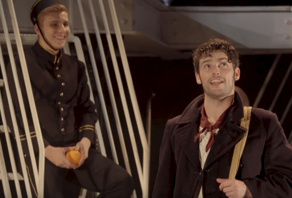 Kepingan dinding pentas tercabut, pementasan Titanic the Musical dihentikan Kepingan dinding pentas tercabut, pementasan Titanic the Musical dihentikan
