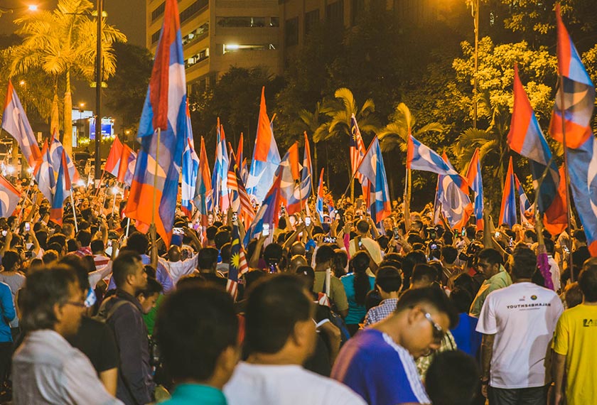 Pakatan Harapan campaign rallies drew in thousands of supporters across the country. Joe Kit Yong/Ceritalah