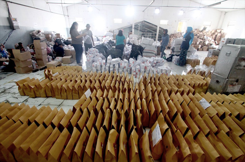 Indonesia is gearing up for regional elections with 152 million voters - more than half of the country’s population - participating. Pix by Yulius Satria Wijaya/Antara