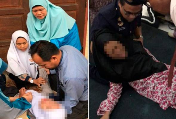 Histeria menyerang SMK Ketereh, puluhan pelajar jadi mangsa Histeria menyerang SMK Ketereh, puluhan pelajar jadi mangsa
