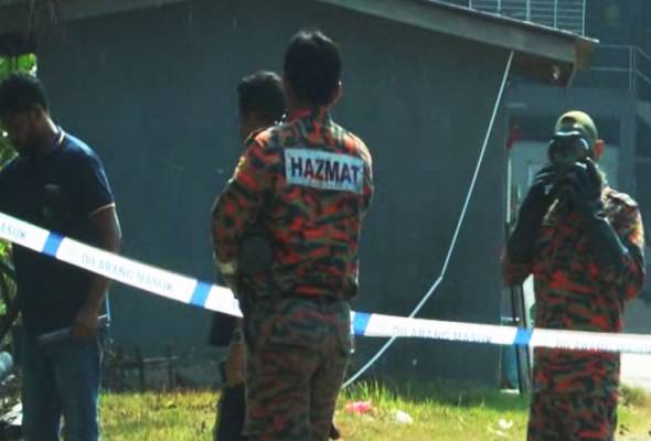Bomba ambil langkah lepaskan gas ammonia ke udara Bomba ambil langkah lepaskan gas ammonia ke udara