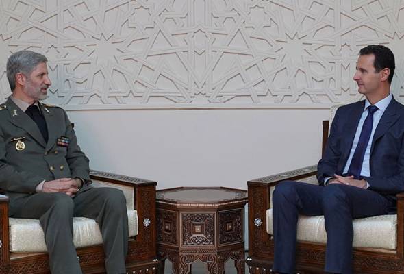 Iran-Syria perkukuh kerjasama pertahanan Iran-Syria perkukuh kerjasama pertahanan