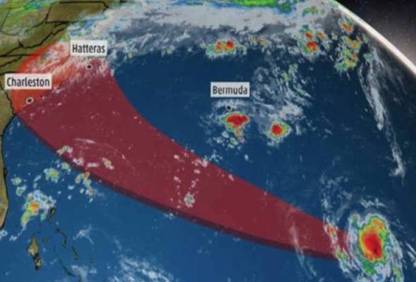 Taufan Florence landa AS, lebih sejuta penduduk diarah berpindah Taufan Florence landa AS, lebih sejuta penduduk diarah berpindah