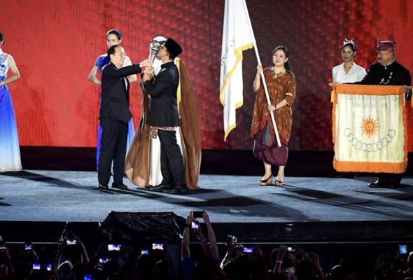 'Selamat tinggal Jakarta-Palembang...jumpa di Hangzhou 2022!' 'Selamat tinggal Jakarta-Palembang...jumpa di Hangzhou 2022!'