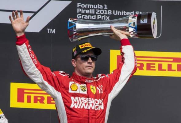 Raikkonen tangguh pesta kejuaraan Hamilton di Austin Raikkonen tangguh pesta kejuaraan Hamilton di Austin