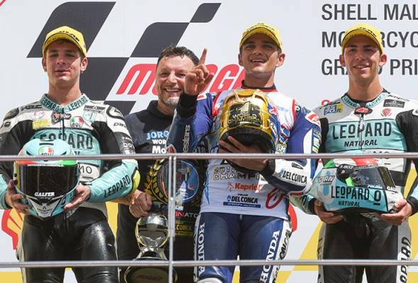 Martin raih kejuaraan sulung Moto3 dunia di Sepang Martin raih kejuaraan sulung Moto3 dunia di Sepang