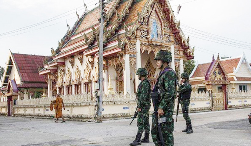 It is worth remembering that much of the conflict boils down to identity – to religion and language. Photo AFP/Ceritalah