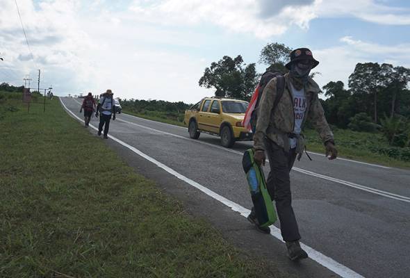 Berjalan 1,293km sebar mesej kesedaran kanser Berjalan 1,293km sebar mesej kesedaran kanser