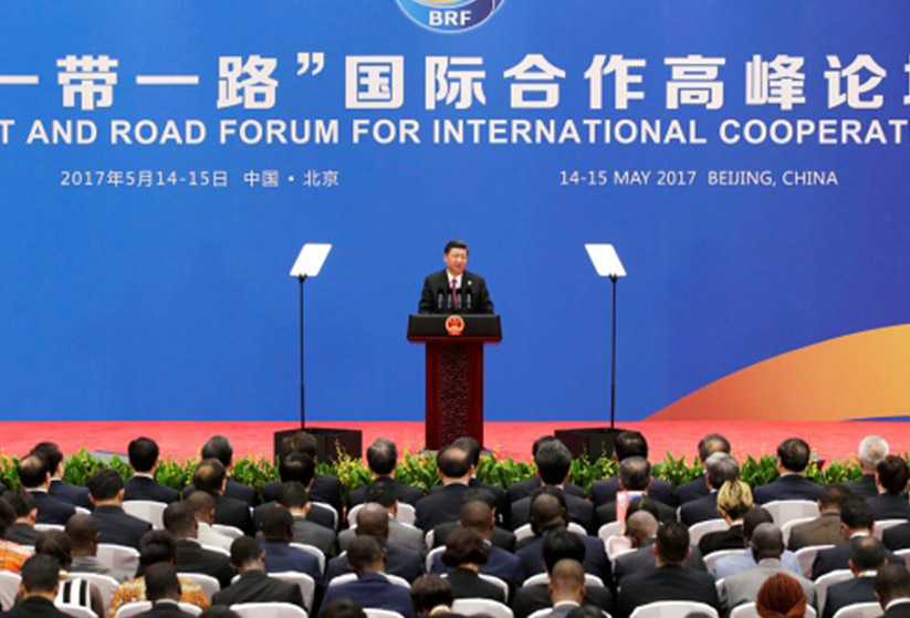 President Xi Jinping’s Belt and Road Initiative (BRI) has faced a tumultuous year. Here pictured at the BRI forum last year, the prospect of a Pax Sinica seemed likely. Now, I’m not so sure. - Jason Lee/REUTERS