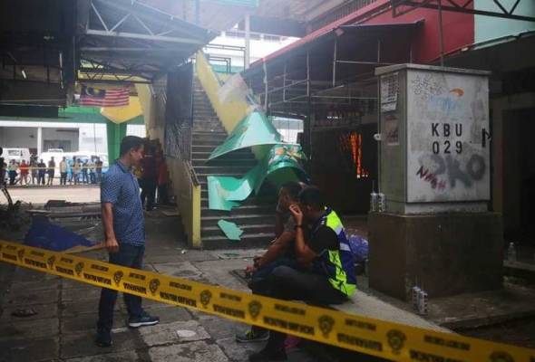 Polis dedah punca letupan kuat macam bom di Kota Kinabalu pagi tadi Polis dedah punca letupan kuat macam bom di Kota Kinabalu pagi tadi