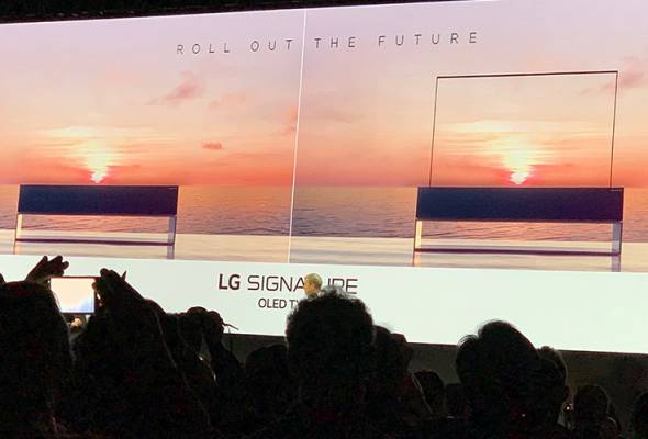 CES 2019: LG sah pasarkan telefon 5G, juga perkenalkan TV 8K boleh lipat CES 2019: LG sah pasarkan telefon 5G, juga perkenalkan TV 8K boleh lipat