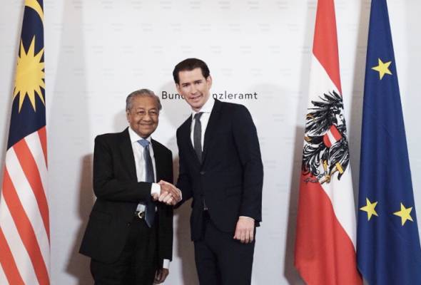 Tun Mahathir mahu hubungan Malaysia-Austria lebih rancak Tun Mahathir mahu hubungan Malaysia-Austria lebih rancak