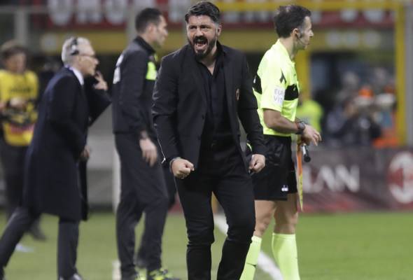 Milan perlu tingkat lagi mutu permainan - Gattuso Milan perlu tingkat lagi mutu permainan - Gattuso