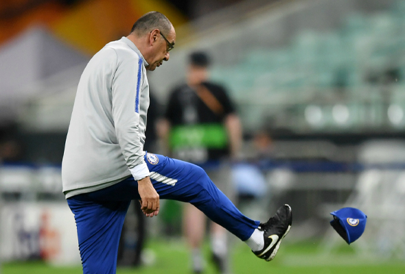 #AWANIEuropa: Sarri mengamuk dalam sesi latihan menjelang final #AWANIEuropa: Sarri mengamuk dalam sesi latihan menjelang final