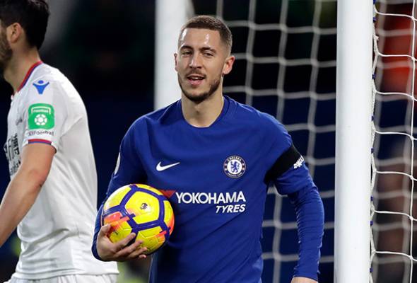 Bintang Chelsea, Eden Hazard sah milik Real Madrid Bintang Chelsea, Eden Hazard sah milik Real Madrid