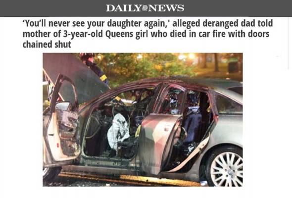 Budak 3 tahun dibakar hidup-hidup dalam kereta oleh bapa sendiri Budak 3 tahun dibakar hidup-hidup dalam kereta oleh bapa sendiri