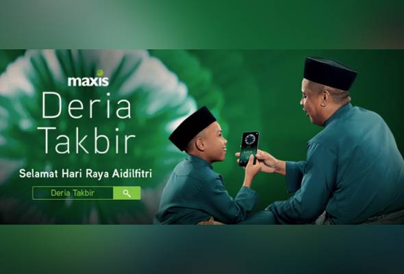 Maxis perkenal aplikasi bantu golongan kurang upaya dengar takbir Raya Maxis perkenal aplikasi bantu golongan kurang upaya dengar takbir Raya