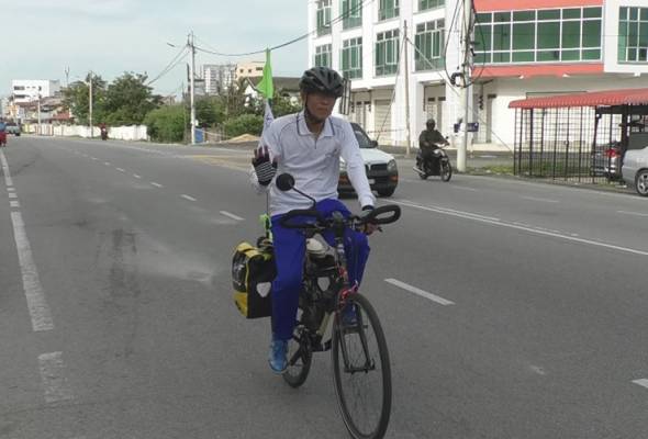 Misi kayuhan 2,200km untuk sebar amalan terbaik penyampaian maklumat Misi kayuhan 2,200km untuk sebar amalan terbaik penyampaian maklumat