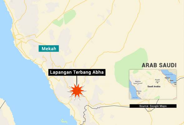 Pemberontak Houthi Yaman lancar serangan ke atas lapangan terbang dan stesen jana kuasa Arab Saudi Pemberontak Houthi Yaman lancar serangan ke atas lapangan terbang dan stesen jana kuasa Arab Saudi
