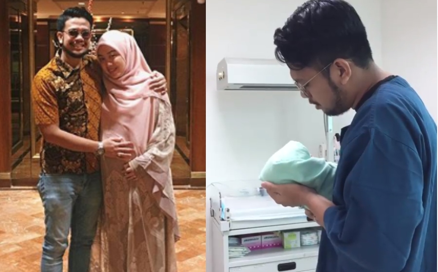 'Selamat datang anakandaku' - Raqib Majid timang cahaya mata pertama 'Selamat datang anakandaku' - Raqib Majid timang cahaya mata pertama