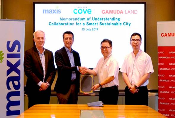 Gamuda Land, Maxis bentuk perkongsian laksana 5G bagi Gamuda Cove Gamuda Land, Maxis bentuk perkongsian laksana 5G bagi Gamuda Cove