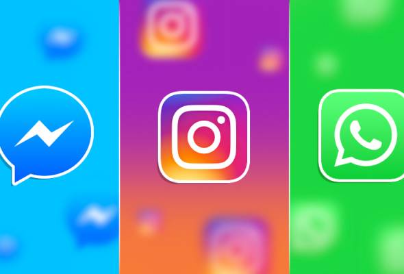 Aplikasi WhatsApp, Instagram dan Facebook terjejas Aplikasi WhatsApp, Instagram dan Facebook terjejas