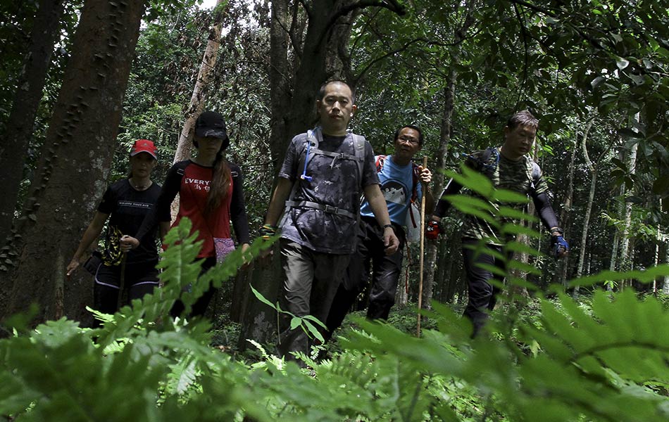 SEREMBAN, 11 Ogos -- Kumpulan Badan Bukan Kerajaan (NGO) Kenny Chan (tengah) bersama rakan lain turut hari ini membantu misi pencarian seorang remaja warga Ireland Nora Anne Quoirin, 15, yang dilaporkan hilang pada 4 Ogos lalu.
Operasi SAR yang telah memasuki hari kelapan tetap diteruskan seperti biasa dengan jumlah kekuatan anggota operasi seramai 317 anggota dari pelbagai agensi termasuk pasukan elit Polis Diraja Malaysia (PDRM) Komando VAT 69. - fotoBERNAMA SEREMBAN, 11 Ogos -- Kumpulan Badan Bukan Kerajaan (NGO) Kenny Chan (tengah) bersama rakan lain turut hari ini membantu misi pencarian seorang remaja warga Ireland Nora Anne Quoirin, 15, yang dilaporkan hilang pada 4 Ogos lalu.
Operasi SAR yang telah memasuki hari kelapan tetap diteruskan seperti biasa dengan jumlah kekuatan anggota operasi seramai 317 anggota dari pelbagai agensi termasuk pasukan elit Polis Diraja Malaysia (PDRM) Komando VAT 69. - fotoBERNAMA