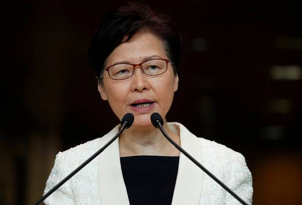 Lebih baik jika Carrie Lam letak jawatan, kata Dr Mahathir Lebih baik jika Carrie Lam letak jawatan, kata Dr Mahathir