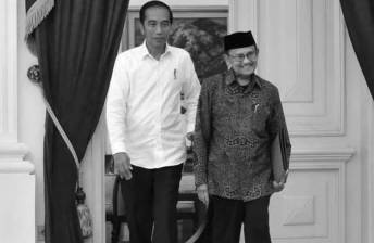 Jokowi tidak sempat bertemu Habibie