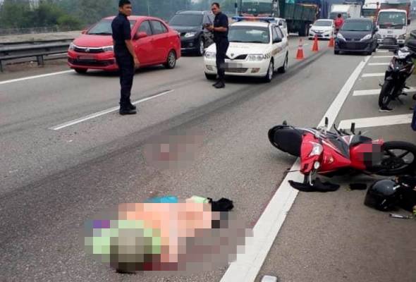 Pelajar perempuan maut motosikal bergesel kenderaan lain Pelajar perempuan maut motosikal bergesel kenderaan lain