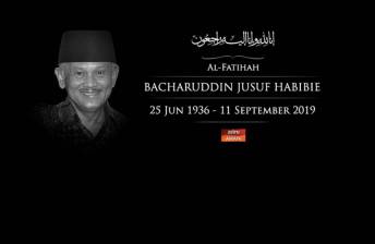 Rakyat Indonesia berkabung selama tiga hari