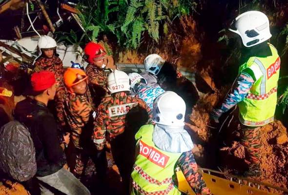 Mangsa tanah runtuh Batu Kurau disahkan terkorban Mangsa tanah runtuh Batu Kurau disahkan terkorban