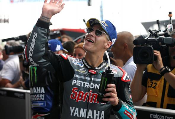 Quartararo raih petak pertama GP Malaysia Quartararo raih petak pertama GP Malaysia