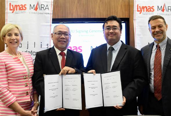 Lynas, MARA Corp bekerjasama majukan sektor hiliran nadir bumi Lynas, MARA Corp bekerjasama majukan sektor hiliran nadir bumi