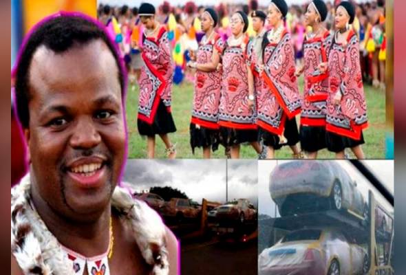 Beli kereta mewah untuk 15 isteri, Raja Swaziland dikritik rakyat sendiri Beli kereta mewah untuk 15 isteri, Raja Swaziland dikritik rakyat sendiri