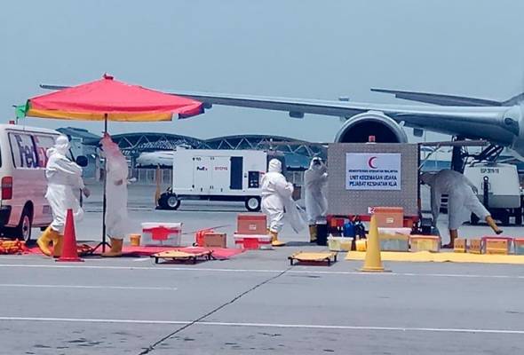 Kebocoran bahan radioaktif di Gudang Pos Aviation, Sepang Kebocoran bahan radioaktif di Gudang Pos Aviation, Sepang