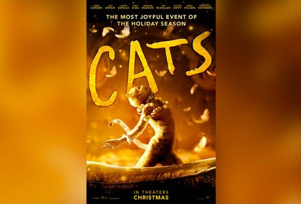 Terima ulasan negatif, filem 'Cats' disunting semula selepas seminggu ditayangkan Terima ulasan negatif, filem 'Cats' disunting semula selepas seminggu ditayangkan