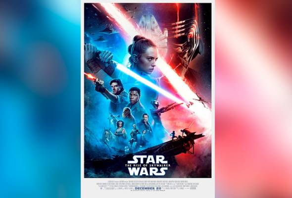 'Star Wars: The Rise of Skywalker' ungguli box office, kutip RM820 juta 'Star Wars: The Rise of Skywalker' ungguli box office, kutip RM820 juta