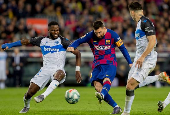 Messi cecah 50 gol buat tahun keenam berturut-turut Messi cecah 50 gol buat tahun keenam berturut-turut