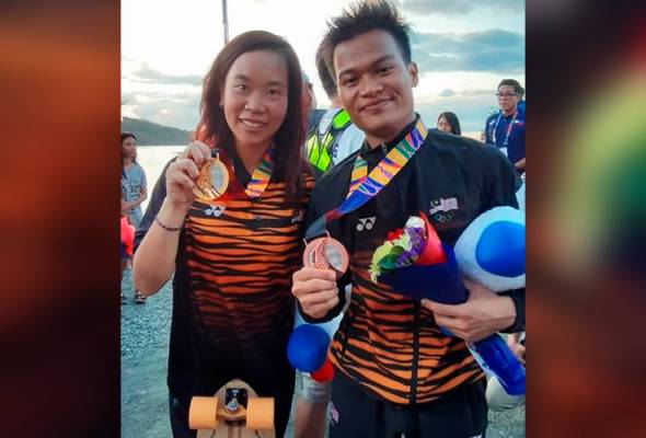 Atlet papan selaju, Grace cipta kejutan Atlet papan selaju, Grace cipta kejutan