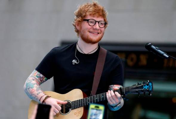 Pendapatan lebih RM500,000 sehari, Ed Sheeran kekal artis Britain terkaya Pendapatan lebih RM500,000 sehari, Ed Sheeran kekal artis Britain terkaya
