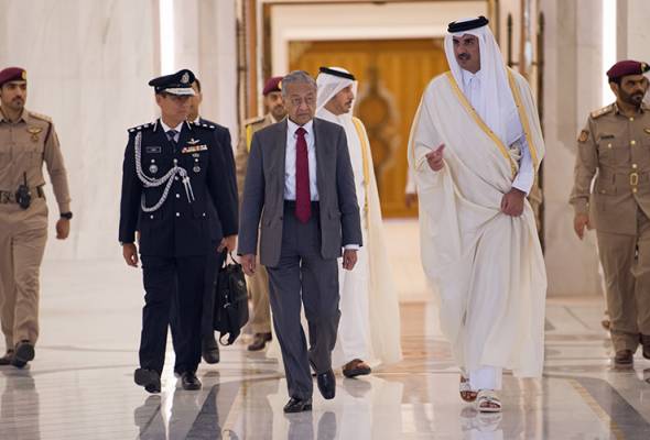 Emir Qatar berminat terhadap Sidang Kemuncak KL Emir Qatar berminat terhadap Sidang Kemuncak KL