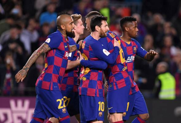 Copa del Rey: Messi main watak penting bantu Barca belasah Leganes Copa del Rey: Messi main watak penting bantu Barca belasah Leganes