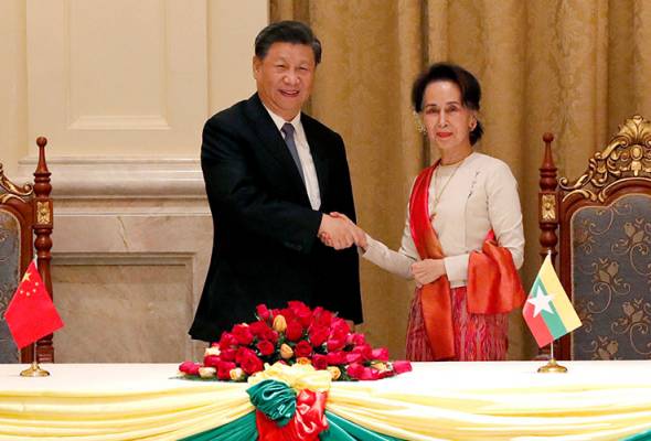 China, Myanmar kukuhkan hubungan dua hala China, Myanmar kukuhkan hubungan dua hala