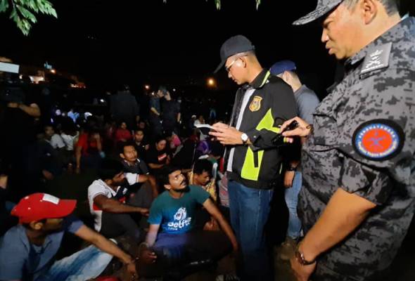 Op bersepadu: 155 ditahan termasuk 7 kanak-kanak Op bersepadu: 155 ditahan termasuk 7 kanak-kanak