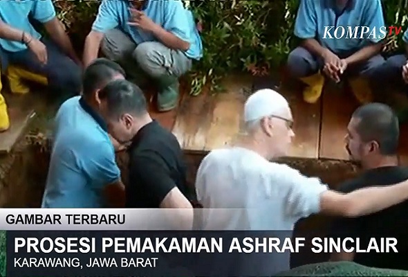 Jenazah Ashraf Sinclair selamat dikebumi