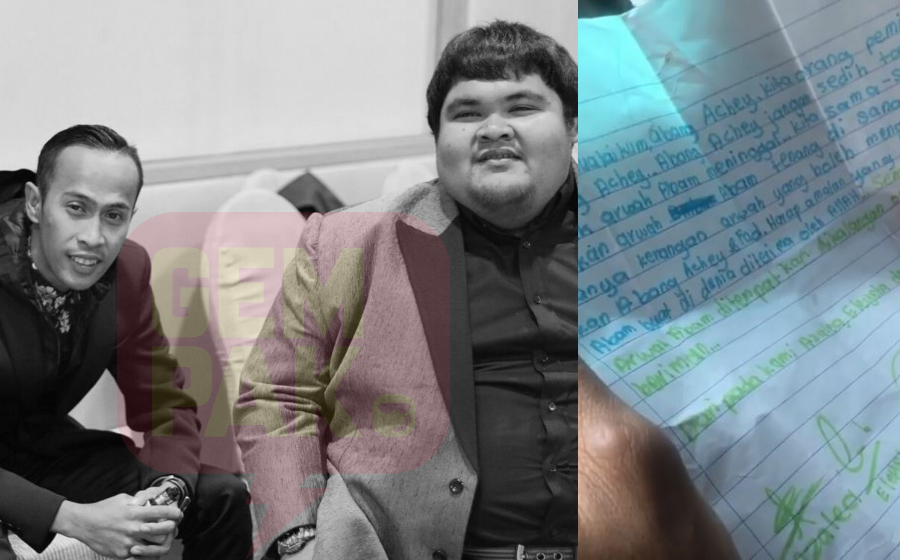 'Abang Achey jangan sedih ...' Murid Darjah 5 utus surat, doakan Abam tenang 'Abang Achey jangan sedih ...' Murid Darjah 5 utus surat, doakan Abam tenang