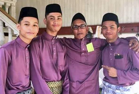 Baju Melayu ungu jadi kenangan terakhir Baju Melayu ungu jadi kenangan terakhir